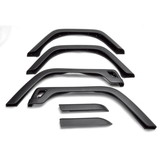 Omix-Ada 11603.11 6 Piece Fender Flare Kit; 97-06 Jeep Wrangler TJ