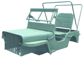 Omix-Ada 12001.01 Body Tub Kit, Willys Mini MB, Steel, Universal