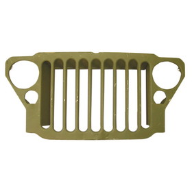 Omix-Ada 12021.99 Grille, Stamped, 9 Slot; 41-45 Willys MB/Ford GPW