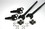 Alloy USA 12175 Front Axle Shaft Kit; 68-79 Ford F-150/Broncos