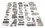 Omix-Ada 12215.11 Body Fastener Kit, Hard Top; 87-95 Jeep Wrangler YJ