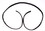 Omix-Ada 12301.01 Windshield Frame Seal; 41-49 Ford/Willys