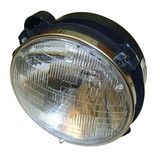 Omix-Ada 12402.03 Headlight Assy with Bulb LH; 97-06 Jeep Wrangler TJ