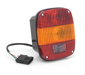 Omix-Ada 12403.43 Tail Light Assembly, Export; 97-06 Jeep Wrangler TJ