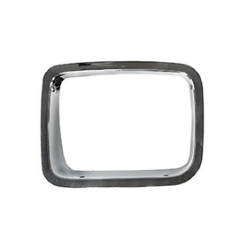 Omix-Ada 12419.21 LH Chrome Headlight Bezel; 87-95 Jeep Wrangler YJ