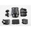 Rugged Ridge 12496.15 Interior Storage Kit, Black; 07-10 Jeep Wrangler JK