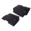 Rugged Ridge 12920.21 Floor Liners, Front, Black; 76-95 Jeep CJ5/CJ7/CJ8/Wrangler YJ