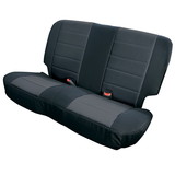 Rugged Ridge 13263.01 Neoprene Rear Seat Covers, Black; 03-06 Jeep Wrangler TJ