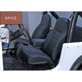 Rugged Ridge 13401.37 High-Back Front Seat, No-Recline, Spice; 76-02 Jeep CJ/Wrangler YJ/TJ