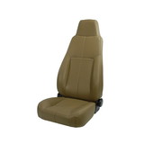 Rugged Ridge 13403.37 High-Back Front Seat, Reclinable, Spice; 76-02 Jeep CJ/Wrangler YJ/TJ