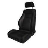 Rugged Ridge 13404.01 Ultra Seat, Front, Reclinable, Black; 76-02 Jeep CJ/Wrangler YJ/TJ