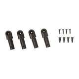 Omix-Ada 13510.46 Soft Top Bow Knuckle Kit; 07-18 Jeep Wrangler JKU, 4 Door
