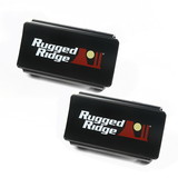 Rugged Ridge 15210.47 LED Light Cover Kit, 6 Inch, Black