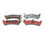 Omix-Ada 16729.05 Brake Pads, Rear, Titanium; 95-98 Jeep Grand Cherokee ZJ