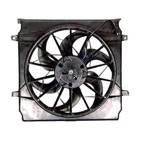 Omix-Ada 17102.55 Fan Assembly, 2.4, 3.7L; 02-07 Jeep Liberty KJ