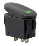 Rugged Ridge 17235.04 2-Position Rocker Switch, Green