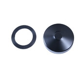 Omix-Ada 17726.03 Gas Cap with Check Valve, Black; 45-69 Willys/Jeep Models