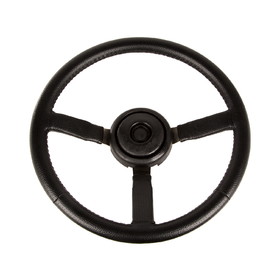 Omix-Ada 18031.11 Steering Wheel, Sport, Leather, Black, Jeep XJ/YJ