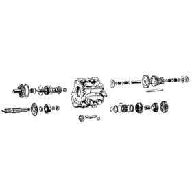 Omix-Ada 18802.01 T90 Internal Parts Kit by Omix