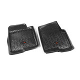 Rugged Ridge 82902.03 Floor Liners, Front, Black; 09-10 Ford F-150 Ext/Reg/SuperCrew