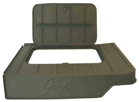 Omix-Ada DMC-3227K Tool Compartment, Jeep Script; 46-75 Willys/Jeep CJ