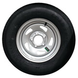 Americana Tire and Wheel 32194 Steel Directional Wheel/Radial Ply Trailer Tire (St215/75R-14, 5 Lugs)
