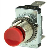 BEP 1001401 Momentary Contact Switch - Off(On) - Red