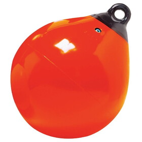 Taylor Made 61152 Tuff End Orange Inflatable Vinyl Buoys (21")