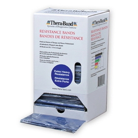 TheraBand 20550T Resistance Band Dispenser Packs - Blue Extra Heavy