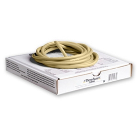 TheraBand 21010T Resistance Tubing 25' - Tan Extra Thin