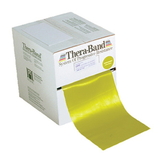 TheraBand 2654T Resistance Band 5" x 150' - Yellow Thin