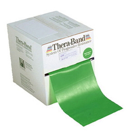 TheraBand 2656T Resistance Band 5&quot; x 150' - Green Heavy