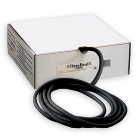 TheraBand 3318T Resistance Tubing 100' - Black Special Heavy