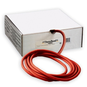 TheraBand 3321T Resistance Tubing 100' - Red Medium
