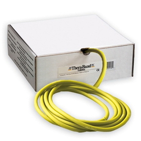 TheraBand 3322T Resistance Tubing 100' - Yellow Thin