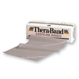 TheraBand 4993T Resistance Band 5" x 18' - Silver Super Heavy