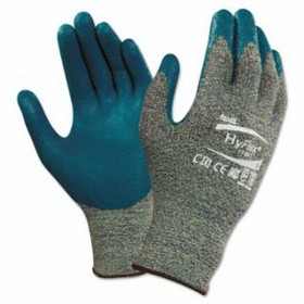 Hyflex 012-11-501-10 Hyflex Cr+ Gloves, Gray/Blue, Size 10