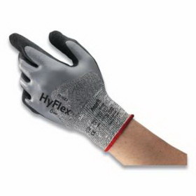 Hyflex 012-11-927-8 11-927 Oil And Cut Resistant Gloves, Size 8, Gray/Black