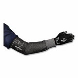 HyFlex 11280180-W 11-280 High Cut-Resistant Sleeve, 18 in L, Knitwrist Cuff without Thumbhole, Wide, Gray