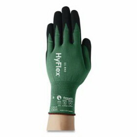 HyFlex 11-842 Multi-Purpose Gloves, Green/Black