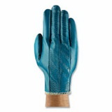 Ansell 32-125-10 Hynit® Coated Gloves, Size 10, Blue, Straight Thumb