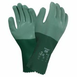 Ansell 8-352-9 AlphaTec® 08-352 Neoprene Dipped Gloves, Rough Finish, Size 9, Green