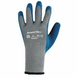 Ansell 80-100-10 PowerFlex® Gloves, Size 10, Blue/Gray