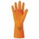 Ansell 87-208-9 Industrial Hhg Gloves, 9, Natural Latex, Orange, Price/12 PR