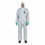 Alpha Technologies 012-WH18-B-92-111-08 1800 Standard Model 111 Breathable Coverall, Bound Seams, Hooded, White, Size 8/4X-Large, Price/25 EA