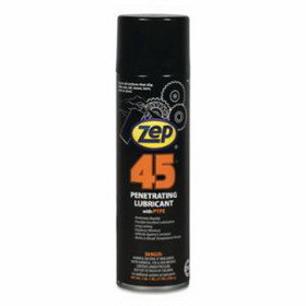 ZEP 17401 Zep 45 Penetrating Lubricant With Ptfe, 17 Oz, Aerosol Can