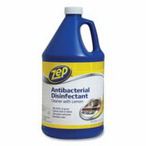 Zep ZUBAC128 Antibacterial Disinfectant Cleaner With Lemon, 1 Gal, Bottle