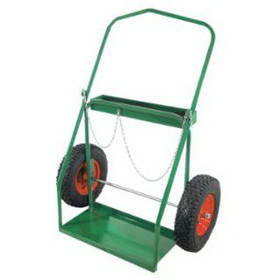 Anthony'S 2-16 Low-Rail Frame Dual-Cylinder Carts, Holds 9.5"-15" Dia., 16 In Pneumatic Wheels