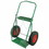 Anthony'S 8-16 Low-Rail Frame Dual-Cylinder Carts, Holds 9.5" Cylinders, 16" Pneumatic Wheels, Price/1 EA