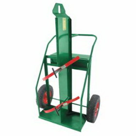 Anthony'S 94LFW16S Heavy-Duty Reinforced Frame Dual-Cylinder Cart, 16 In Solid Wheels